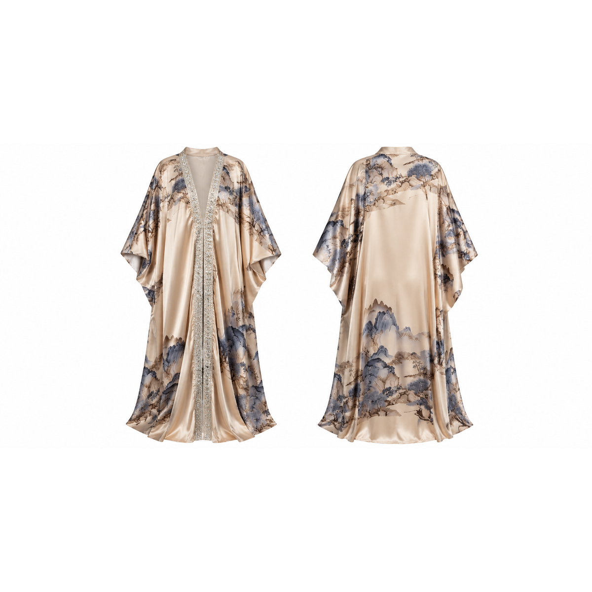 Mrs Howell Jewel Watercolour Kaftan