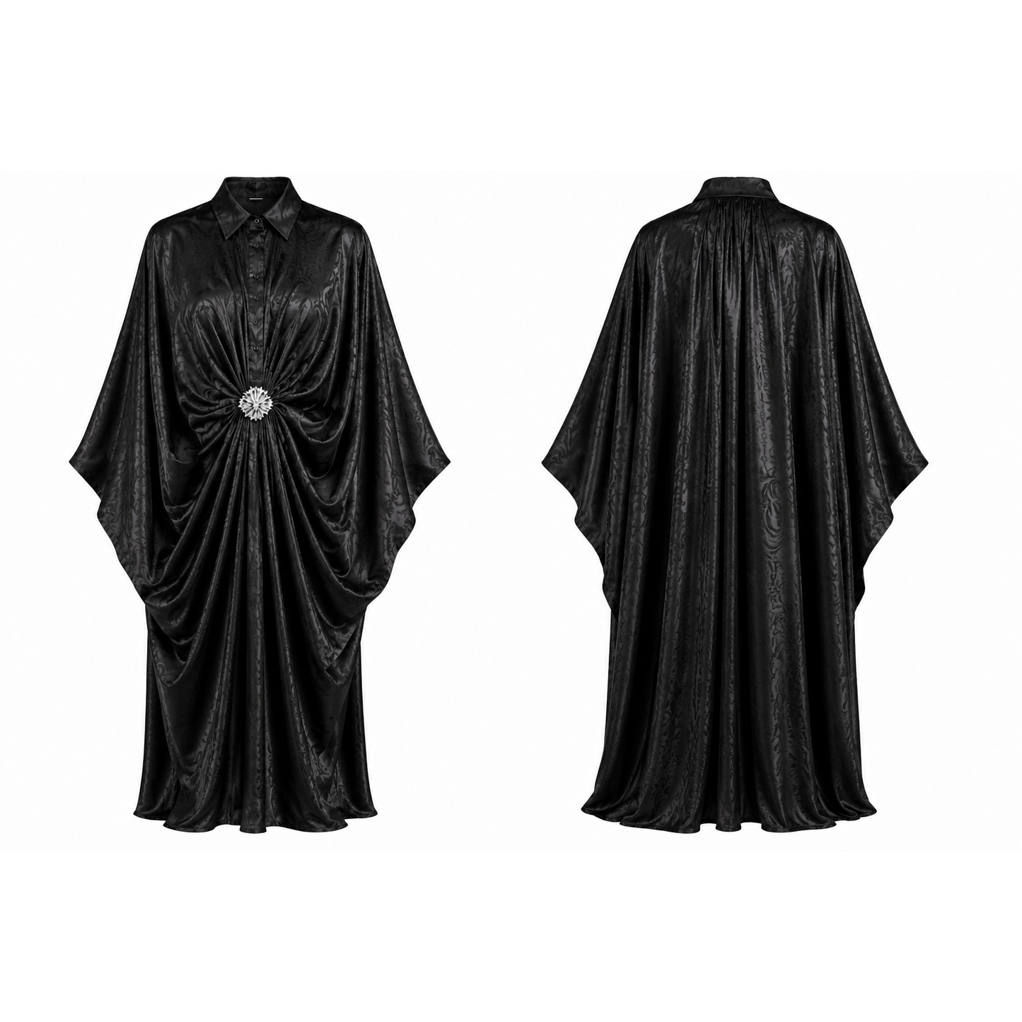 Mrs Howell Moroccan Silk Feel Kaftan