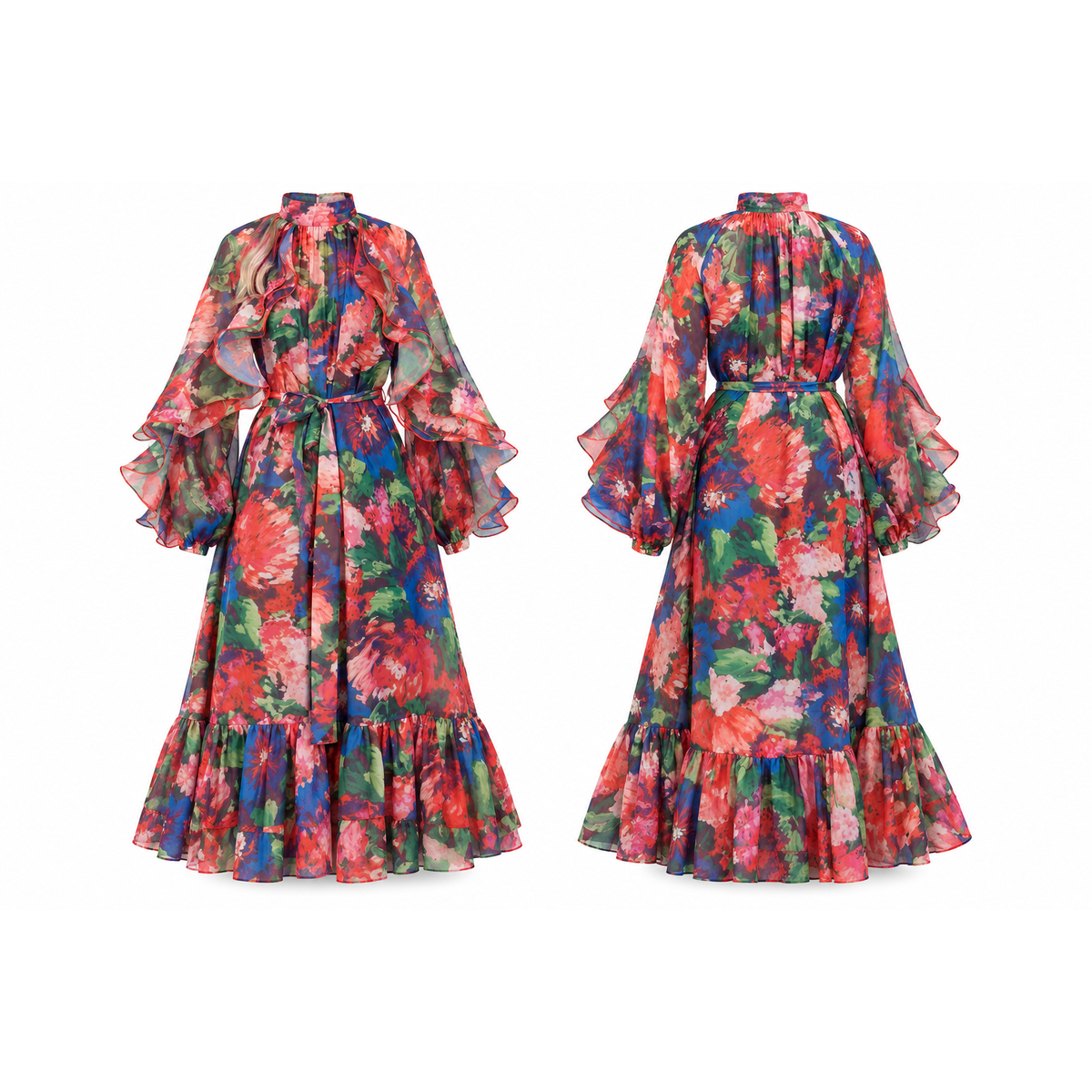 Mrs Howell Bloom Garden Maxi Dress
