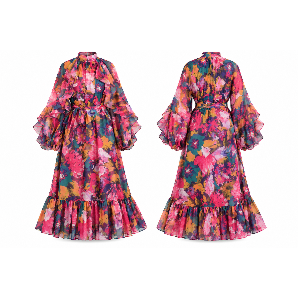 Mrs Howell Bloom Garden Maxi Dress