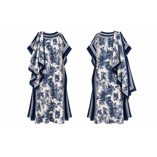 Mrs Howell Monte Carlo Silk Feel Kaftan