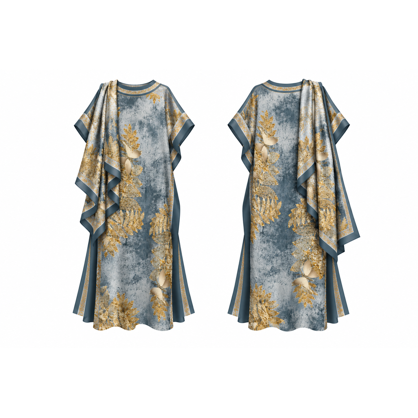 Mrs Howell Monte Carlo Silk Feel Kaftan