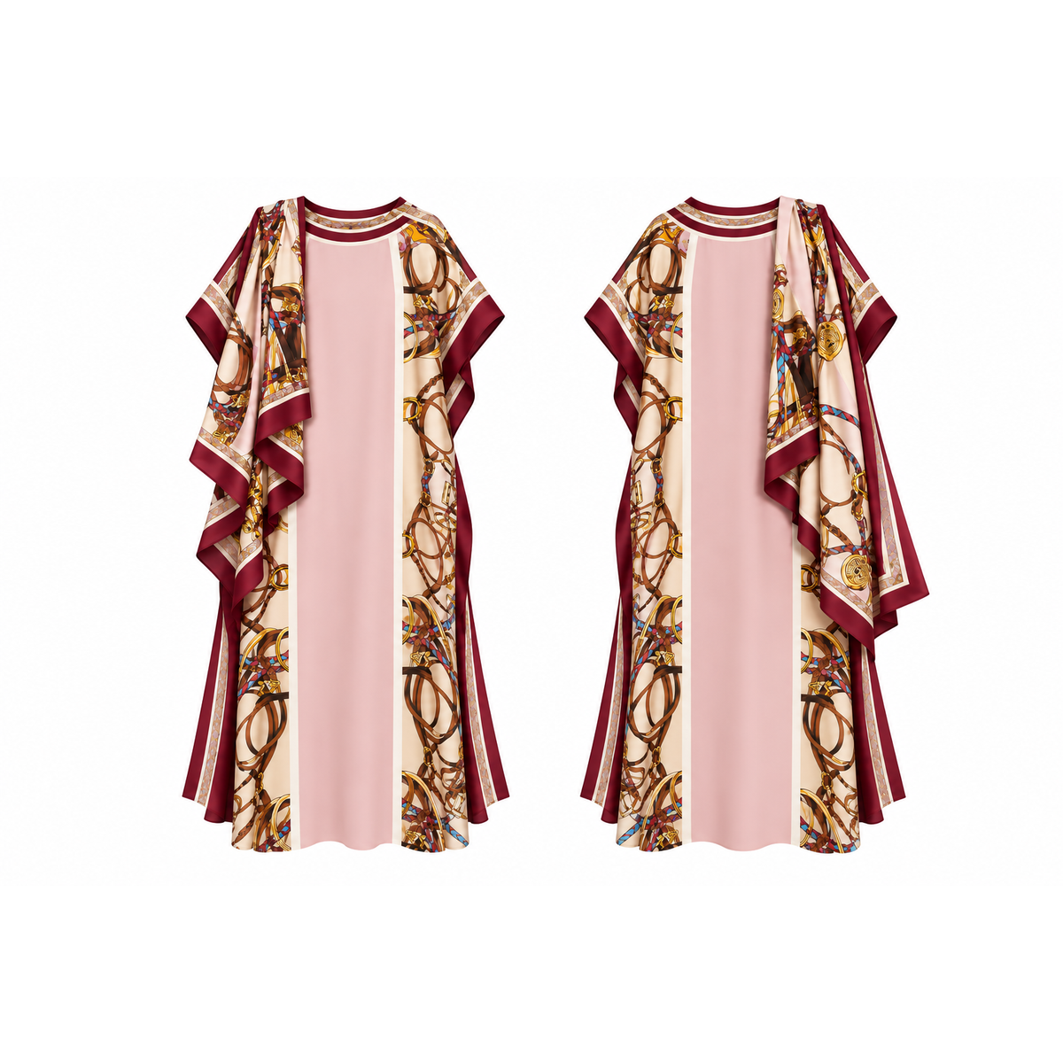 Mrs Howell Monte Carlo Silk Feel Kaftan