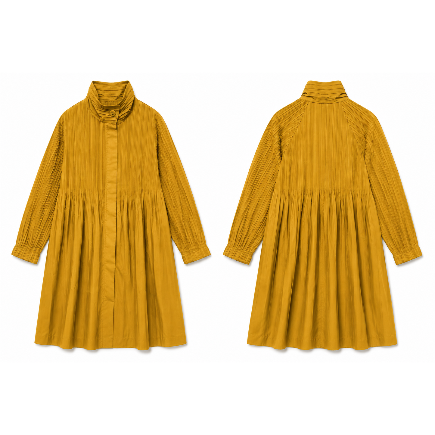 Mrs Howell Pleated Trench