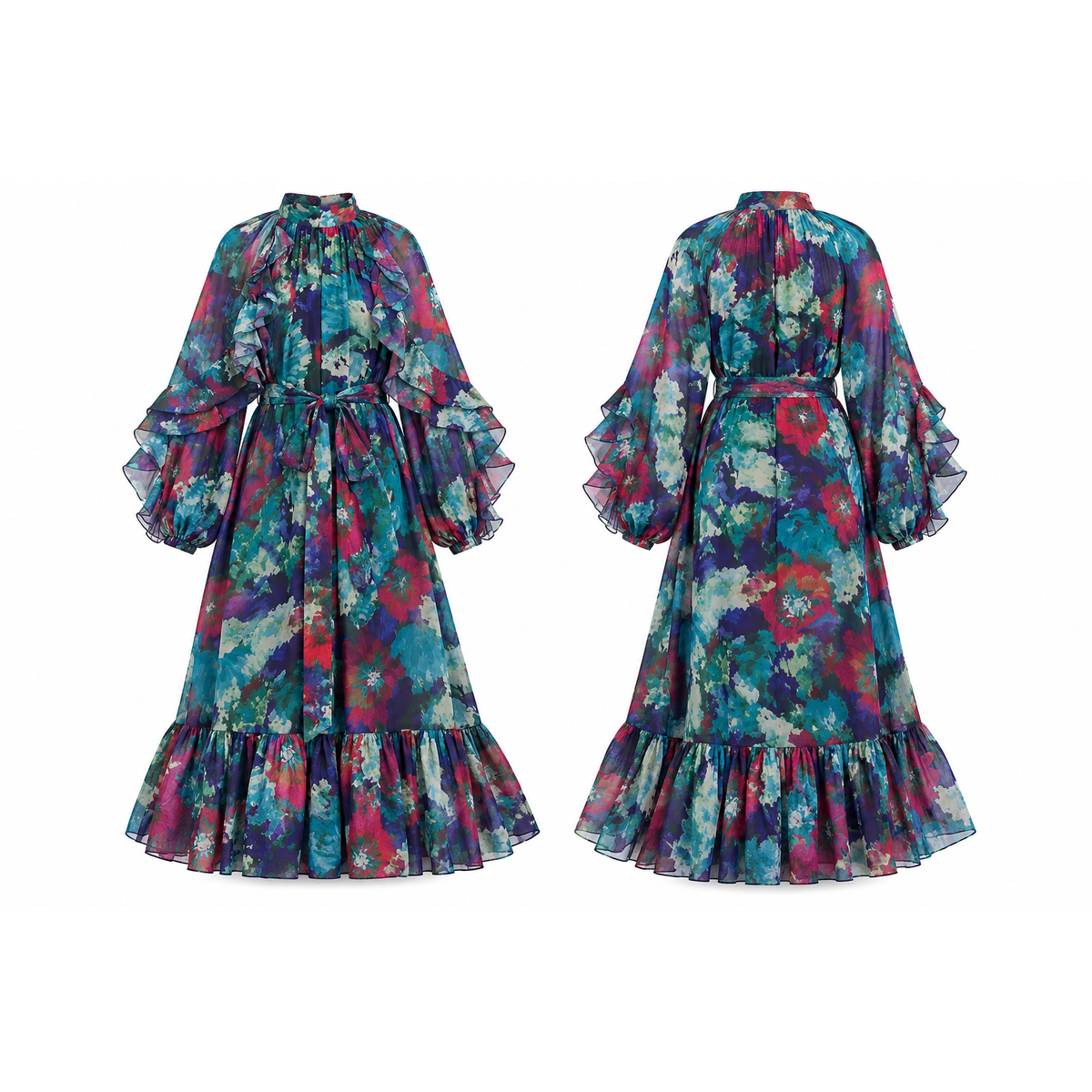 Mrs Howell Bloom Garden Maxi Dress