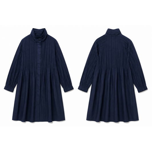 Mrs Howell Pleated Trench