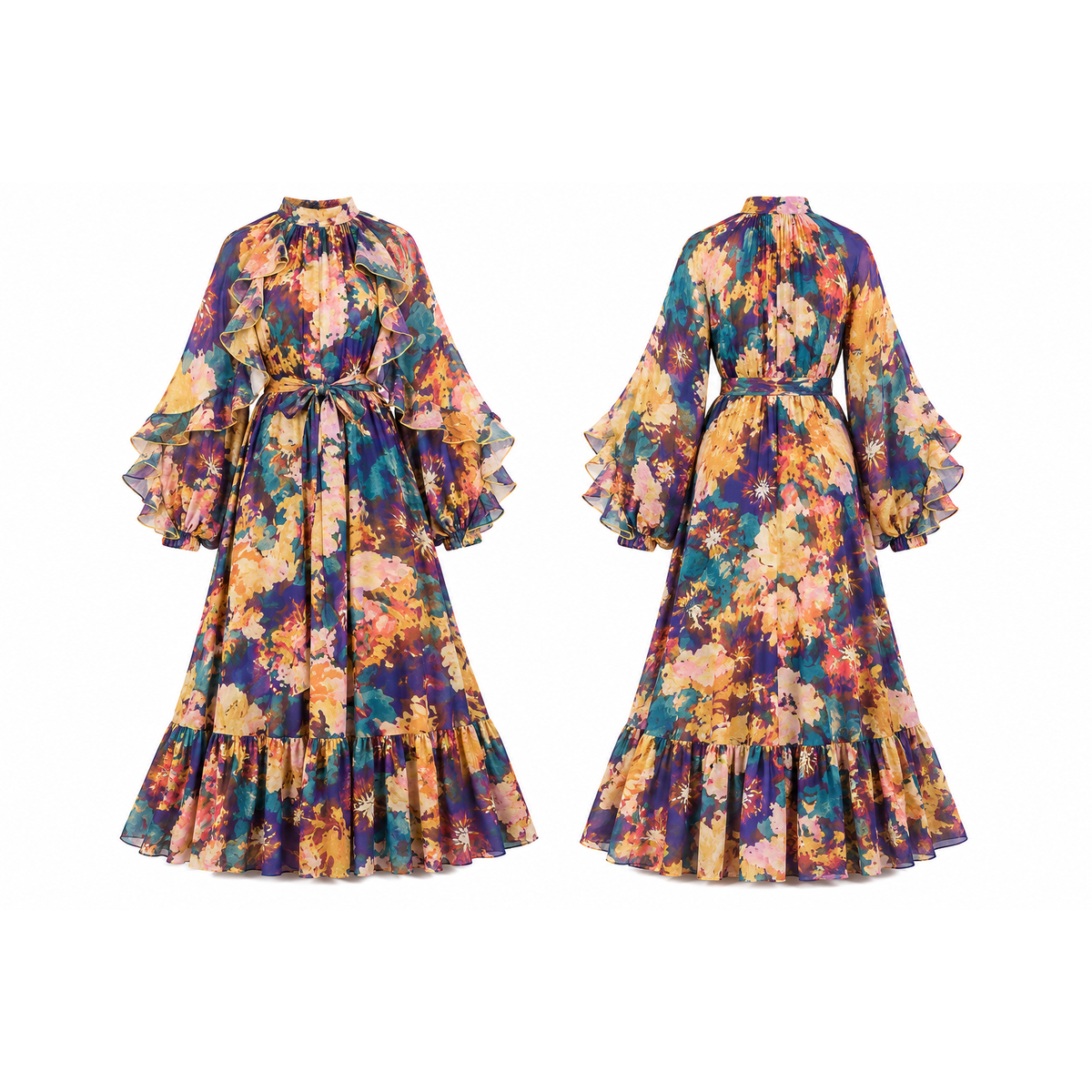 Mrs Howell Bloom Garden Maxi Dress