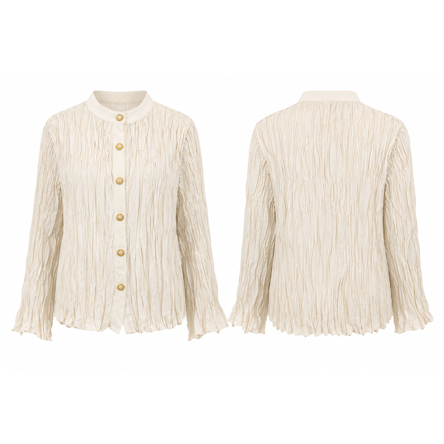 Mrs Howell Verona Crinkle Shirt