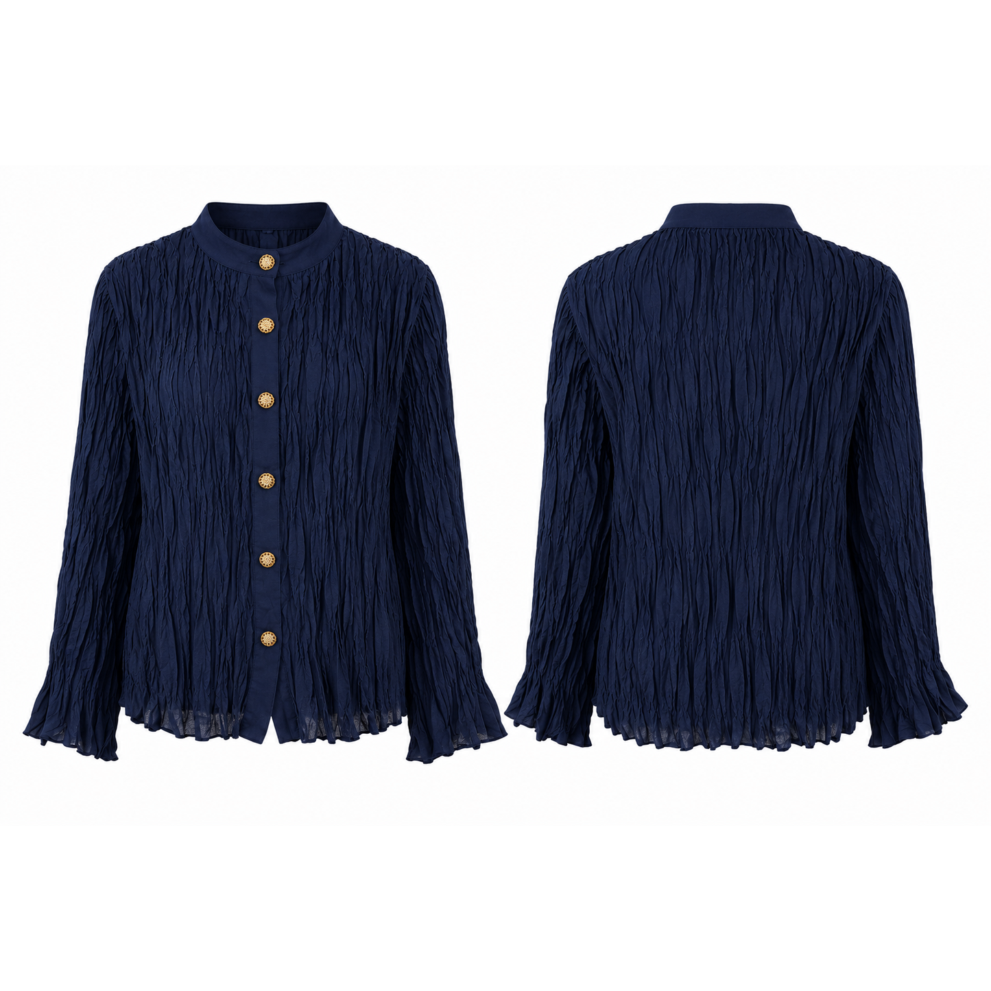 Mrs Howell Verona Crinkle Shirt